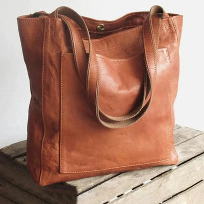 Modern Lorena | Genuine Leather Shoulder Bag